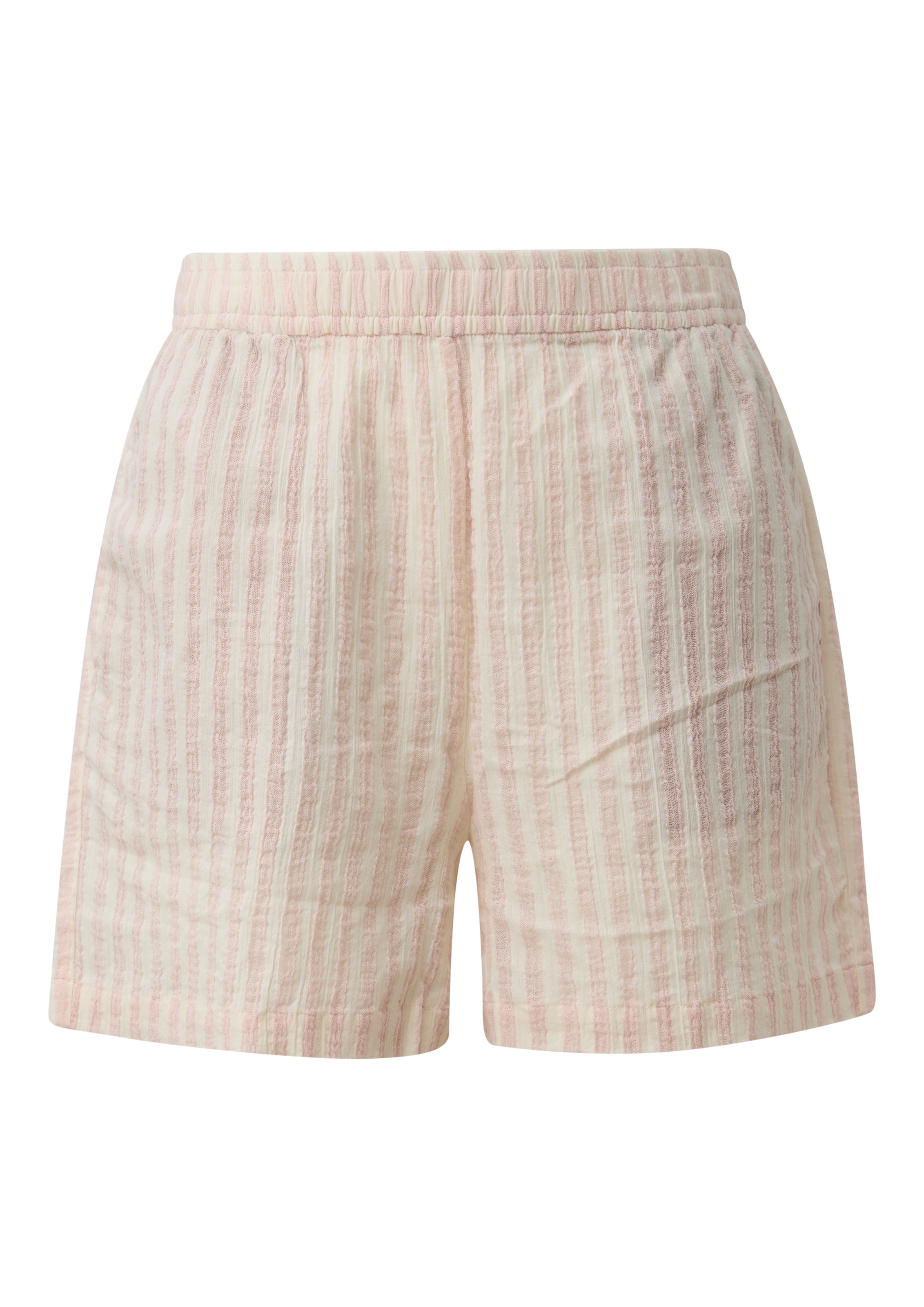 Loosefit Pantalon QS en beige : devant