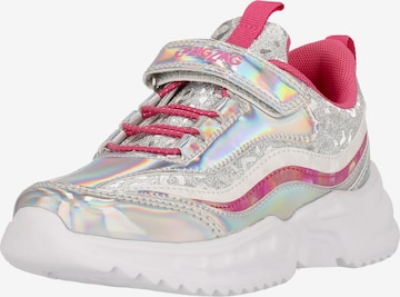 ZigZag Sneakers 'Lassis' in Silver: front