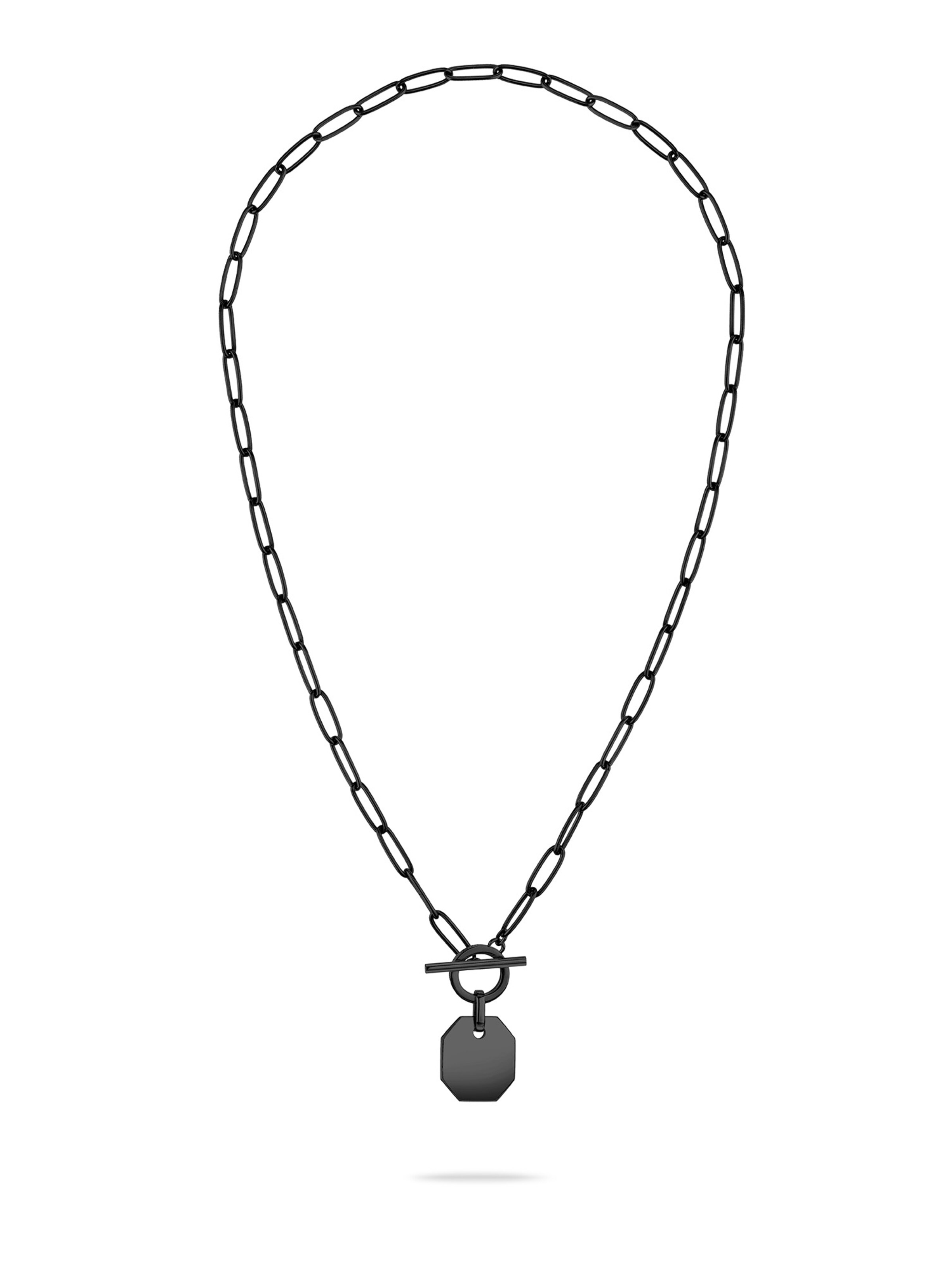 Liebeskind Berlin Kette in Schwarz: Vorderseite