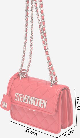 STEVE MADDEN Taška cez rameno 'Freya' - Červená