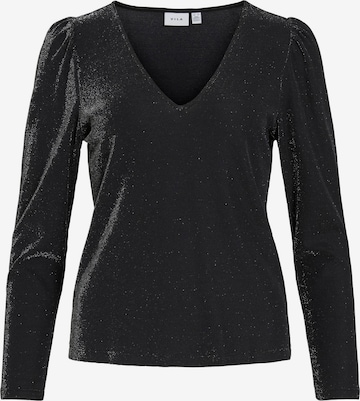 T-shirt 'ELEINAS ' VILA en noir : devant