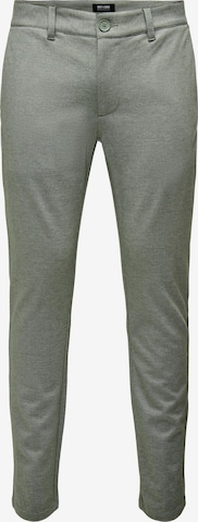 Only & Sons Slimfit Chino 'Mark' in Grijs: voorkant