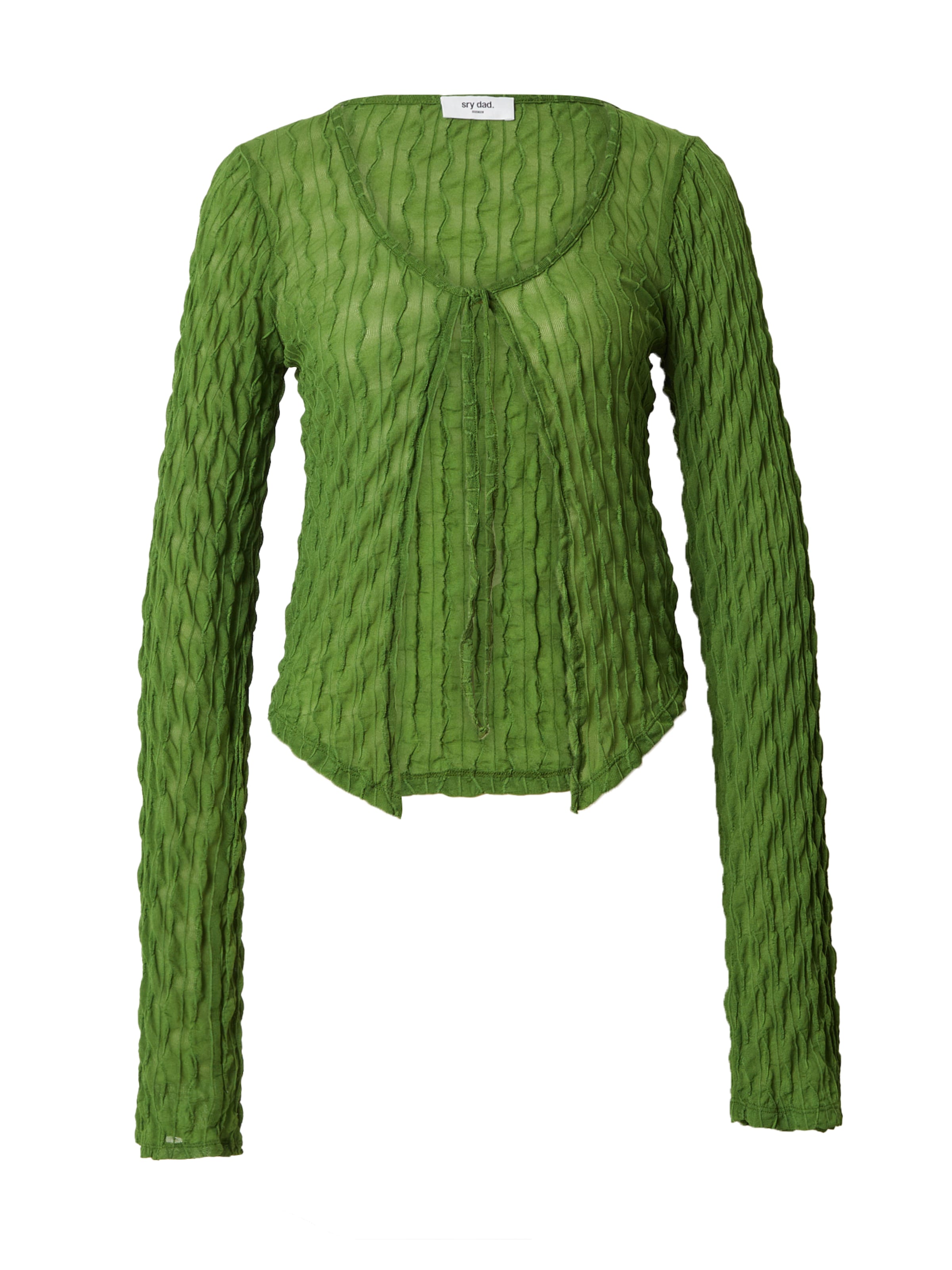 Chemisier 'Caro' sry dad. en vert : devant