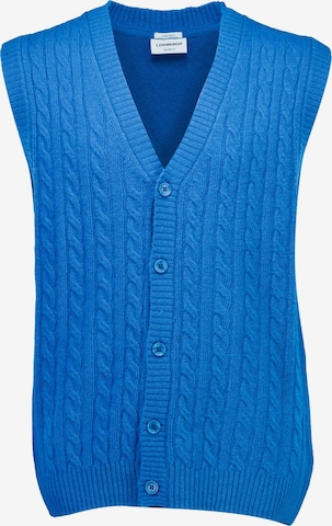 Canottiera di Lindbergh in blu: frontale