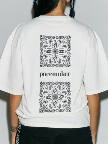 T-Shirt 'Malte' Pacemaker en blanc