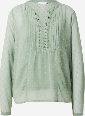 ABOUT YOU Blouse 'Biba' in Groen: voorkant