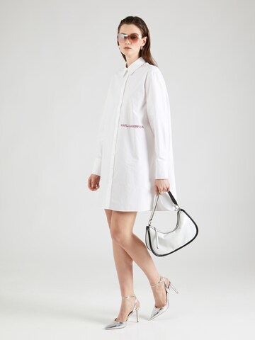 Karl Lagerfeld - Blusa 'IKONIK' em branco