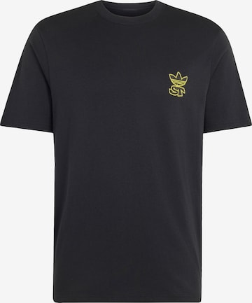 ADIDAS ORIGINALS - Camisa 'ST' em preto: frente