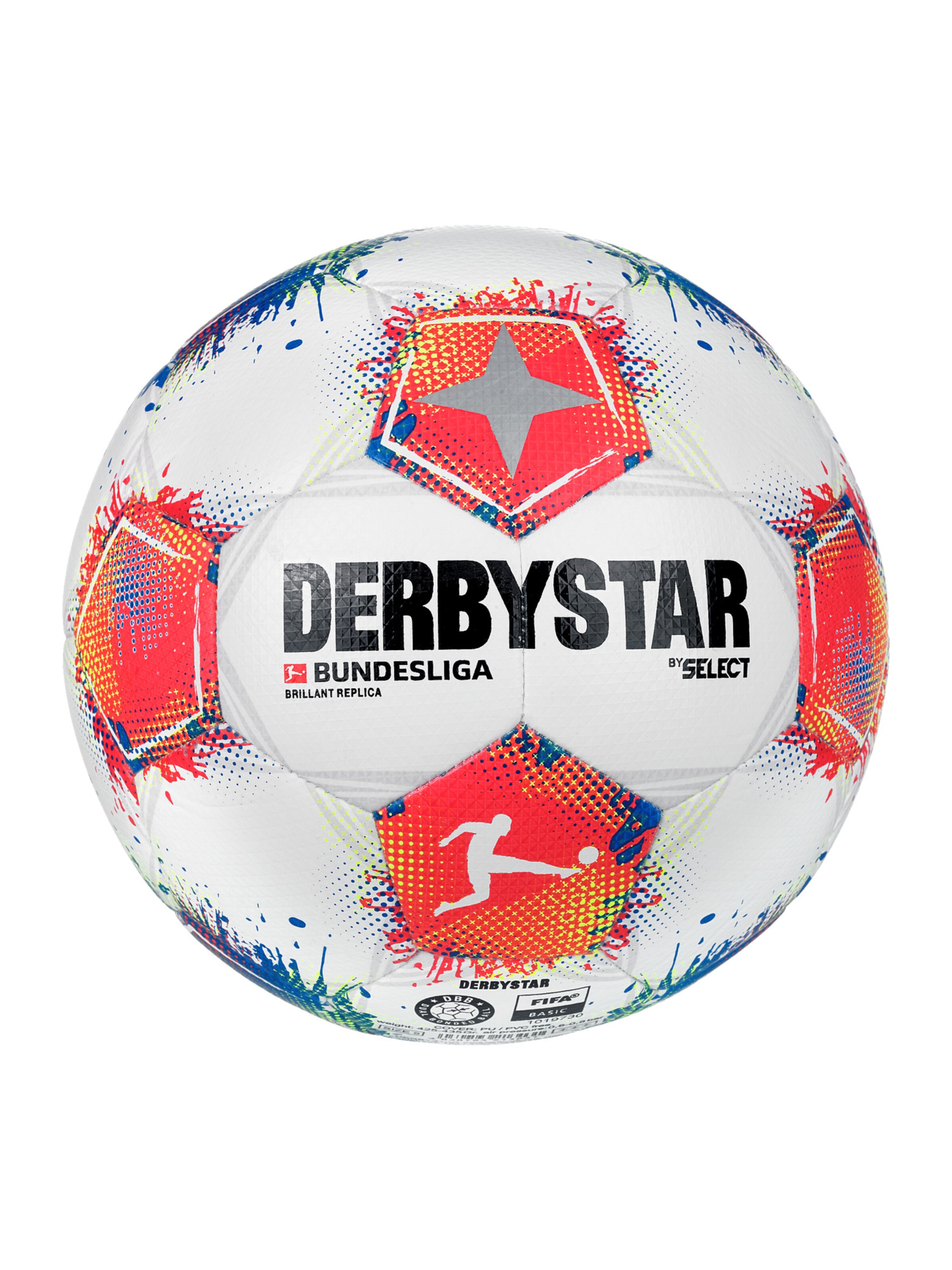 DERBYSTAR Ball 'Bundesliga Brillant Replica v25' in Weiß