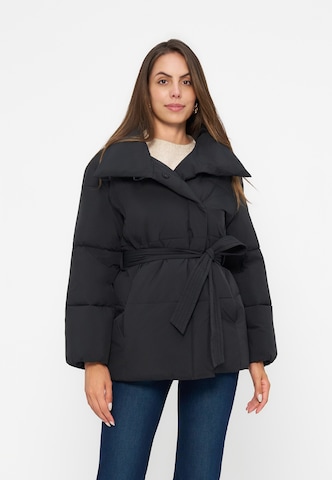 Anna Field Winter jacket in Black: front