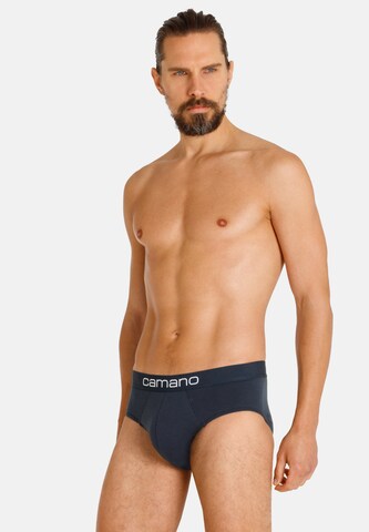 camano Slip in Blauw: voorkant