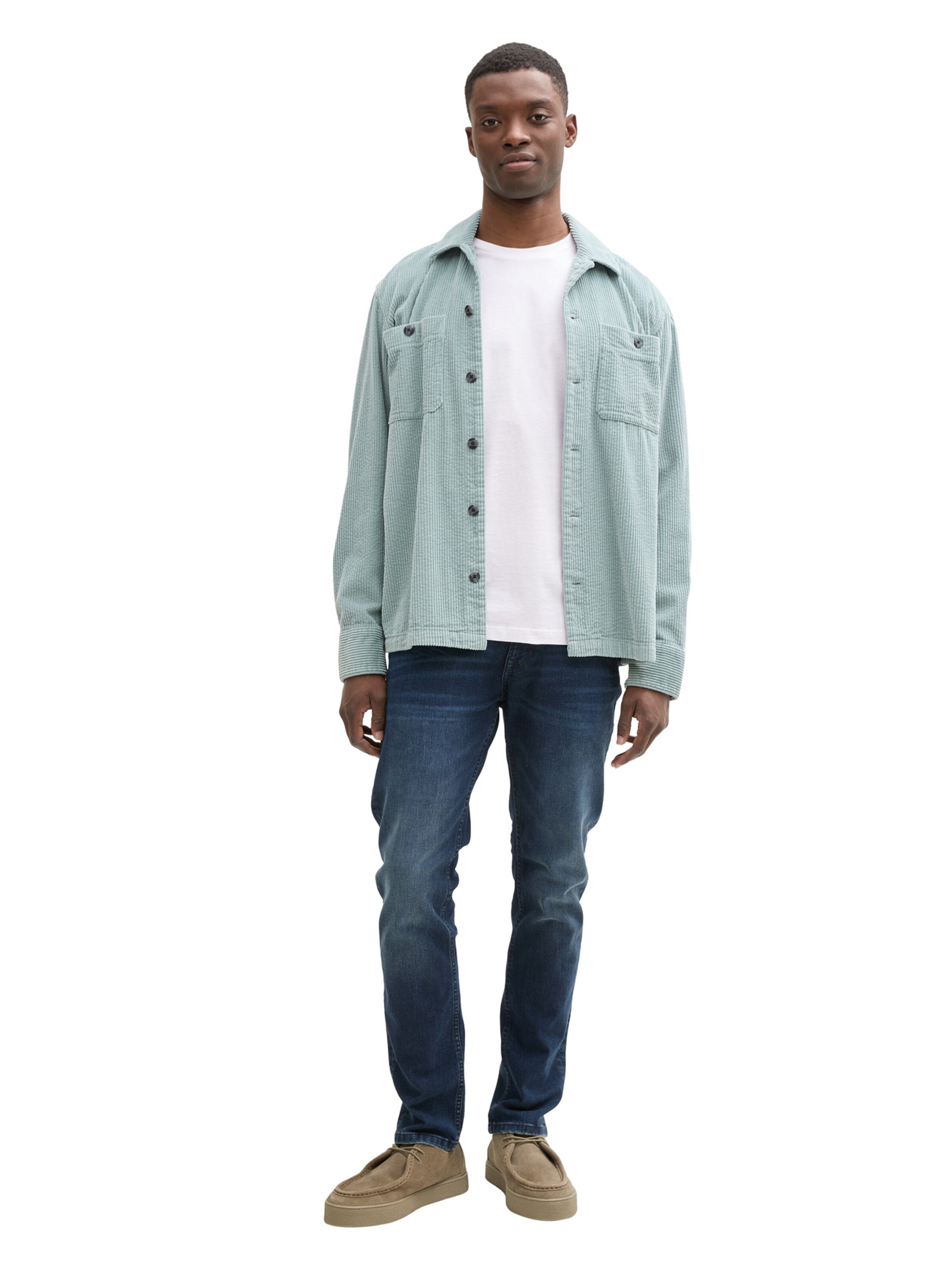 TOM TAILOR DENIM Shirt in White