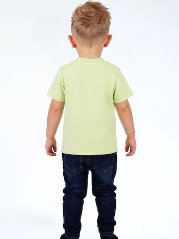 Donder Shirt 'Heavy Tee Essential Canary Yellow' in Green