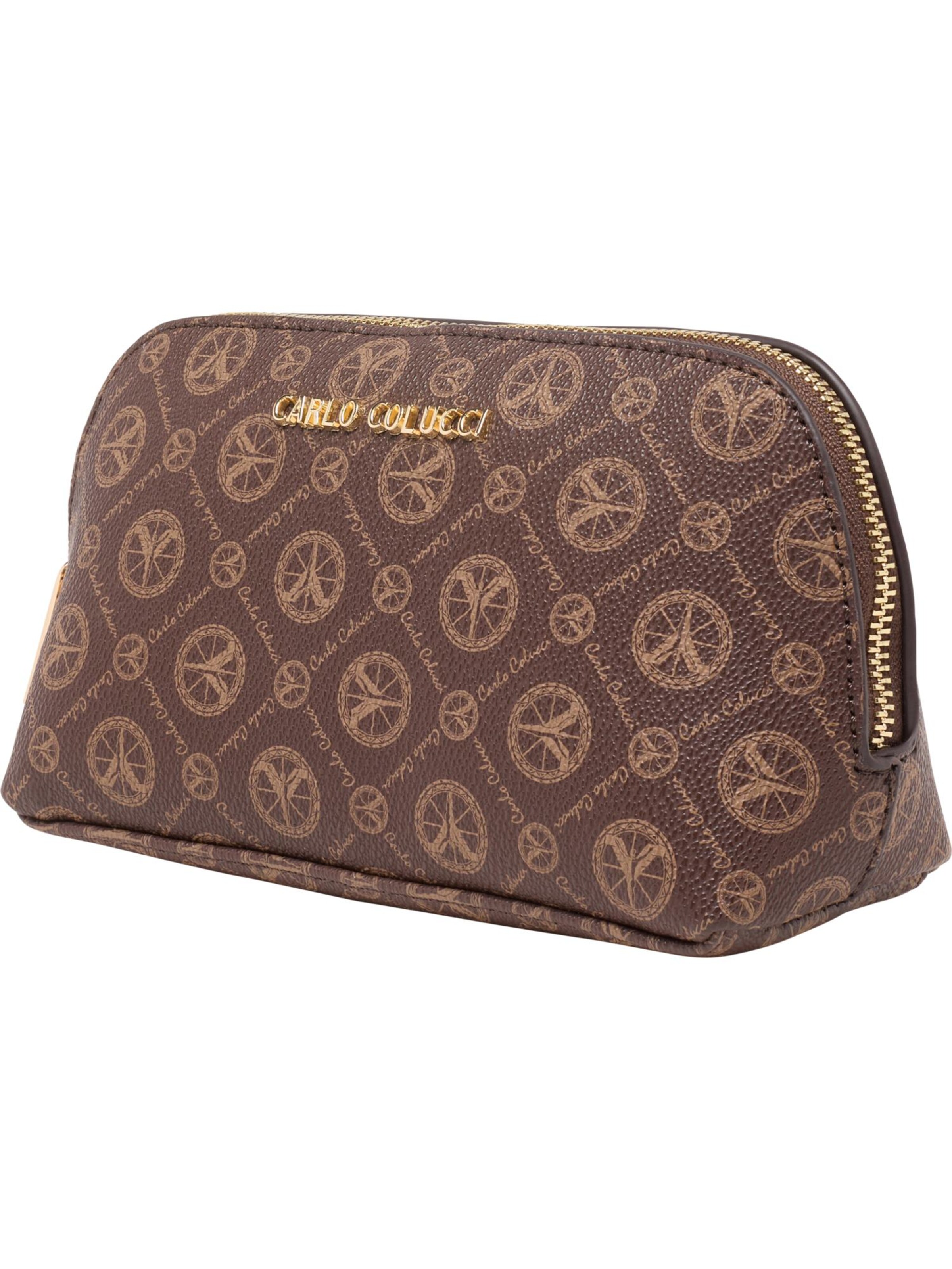 Carlo Colucci Toiletry bag 'Anno ' in Brown