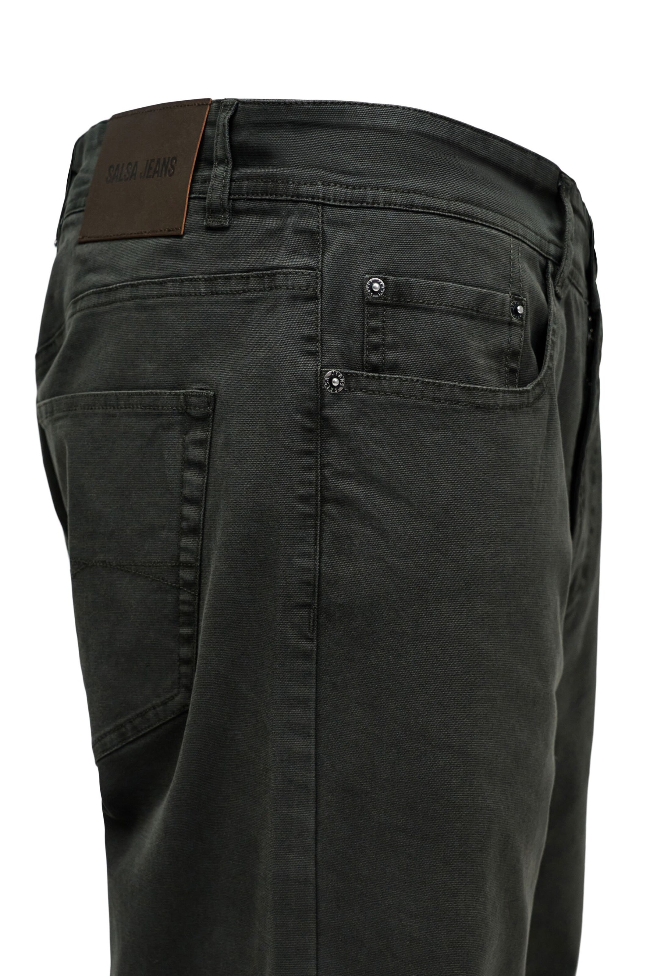 Salsa Jeans Regular Chino in Groen