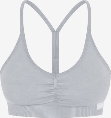 Soutien-gorge de sport Smilodox en gris : devant