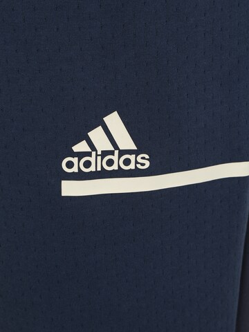 ADIDAS PERFORMANCE Tapered Sports trousers 'ZNE' in Blue