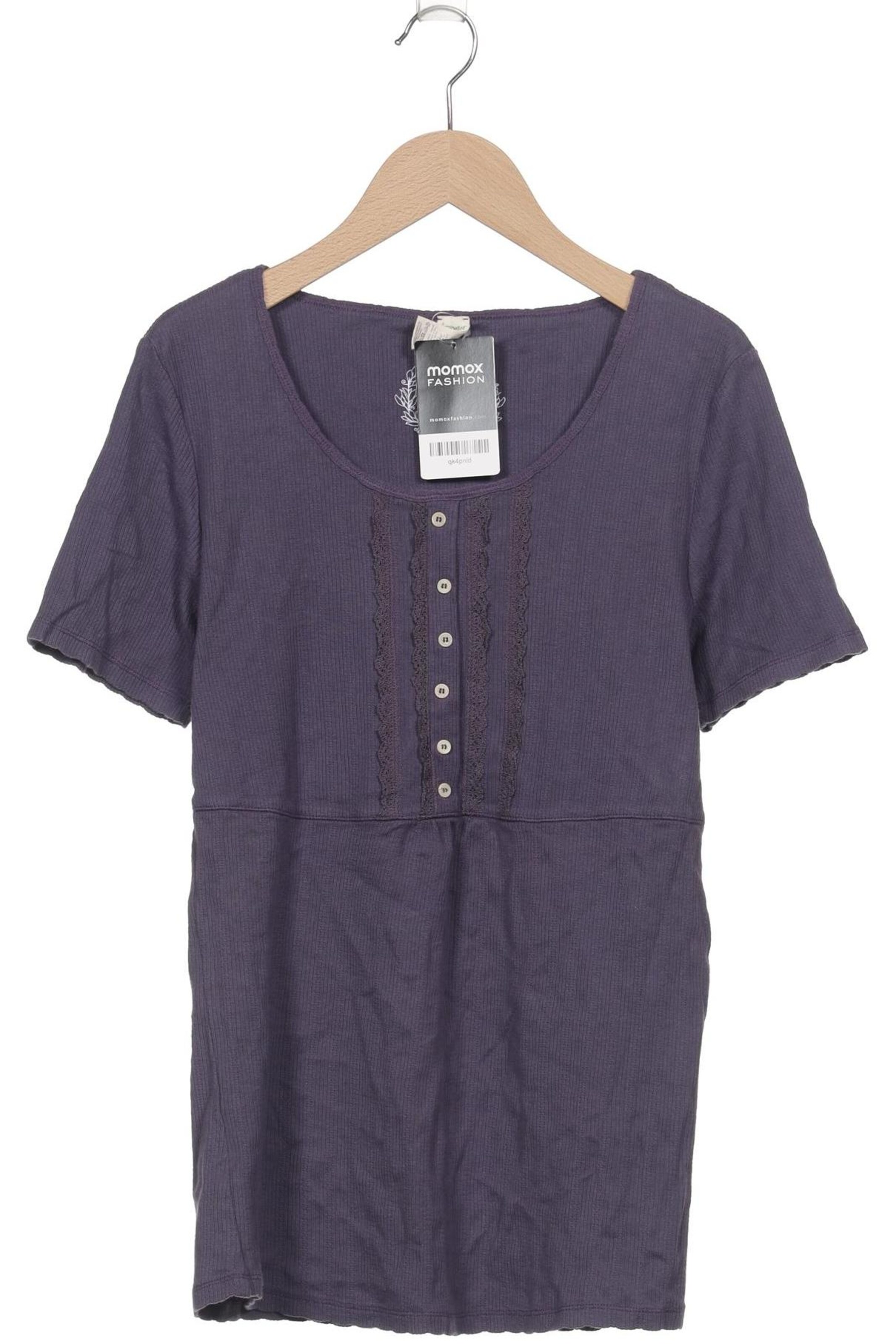 hessnatur Top & Shirt in S in Purple: front