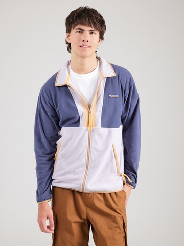 Veste en polaire fonctionnelle 'Backbowl II' COLUMBIA en bleu : devant
