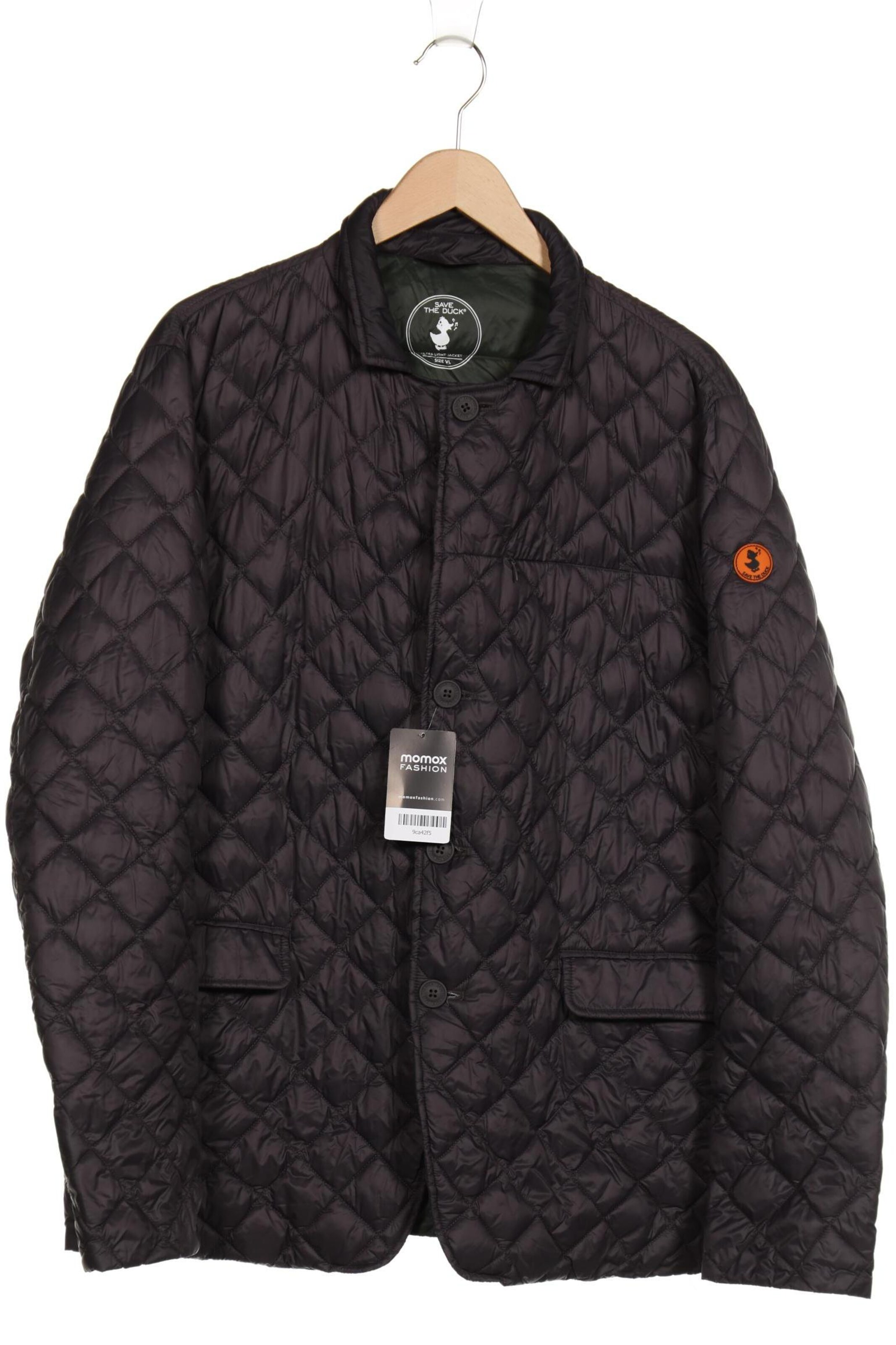 SAVE THE DUCK Jacket & Coat in XXXL in Grey: front
