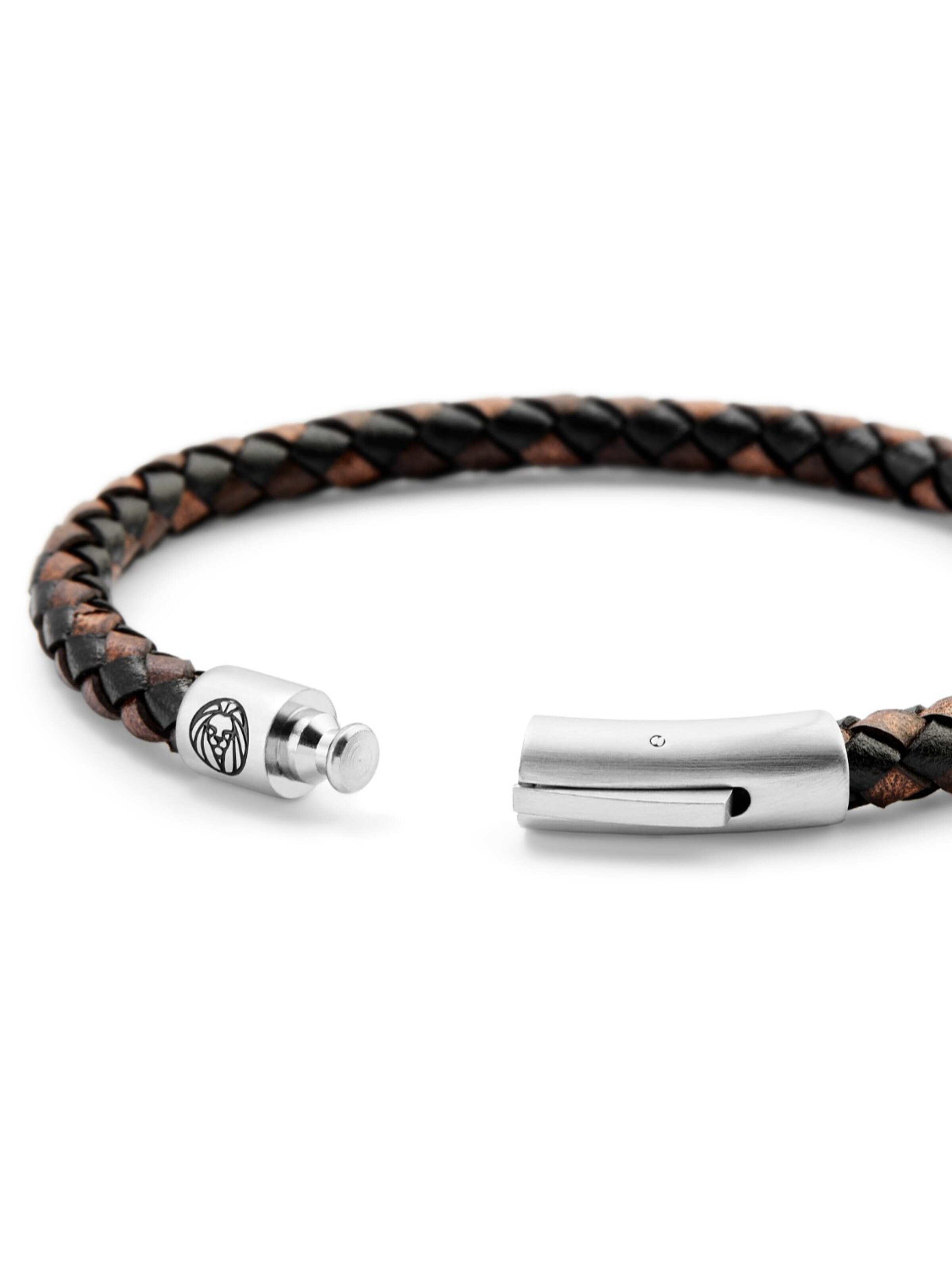 Lucleon Bracelet 'Collins' in Brown