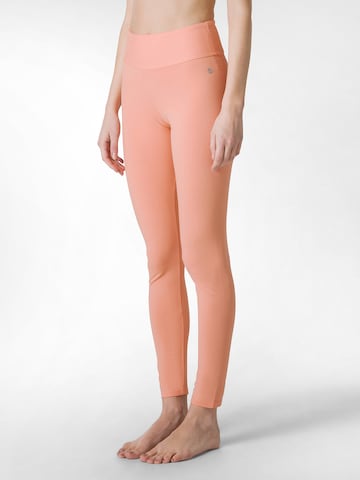 DEHA Skinny Sports trousers in Orange: front