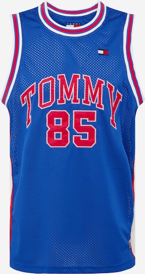 Tommy Jeans T-Shirt en bleu / rouge / blanc, Vue avec produit