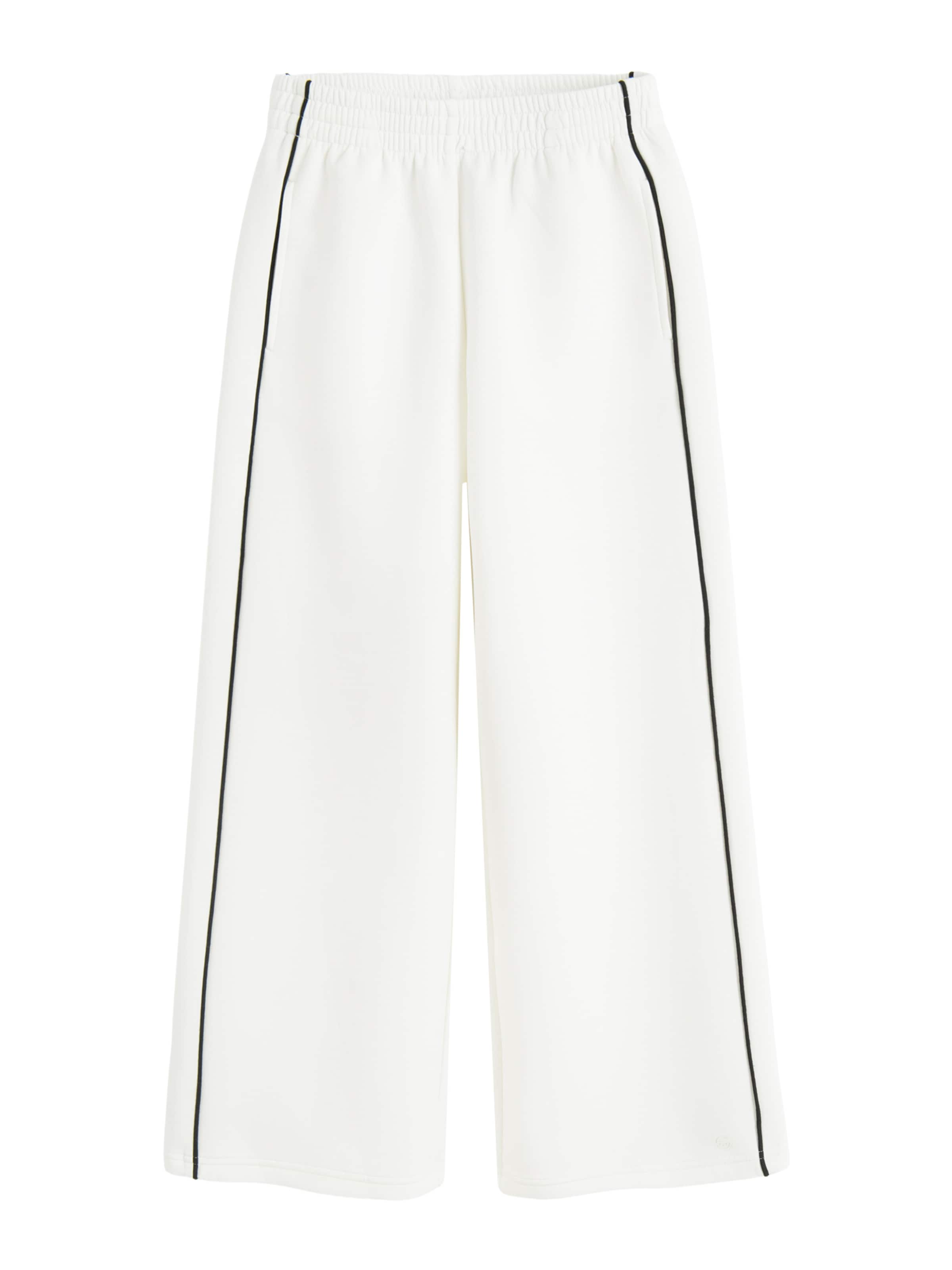 Cool Club Loosefit Kalhoty – bílá: přední strana