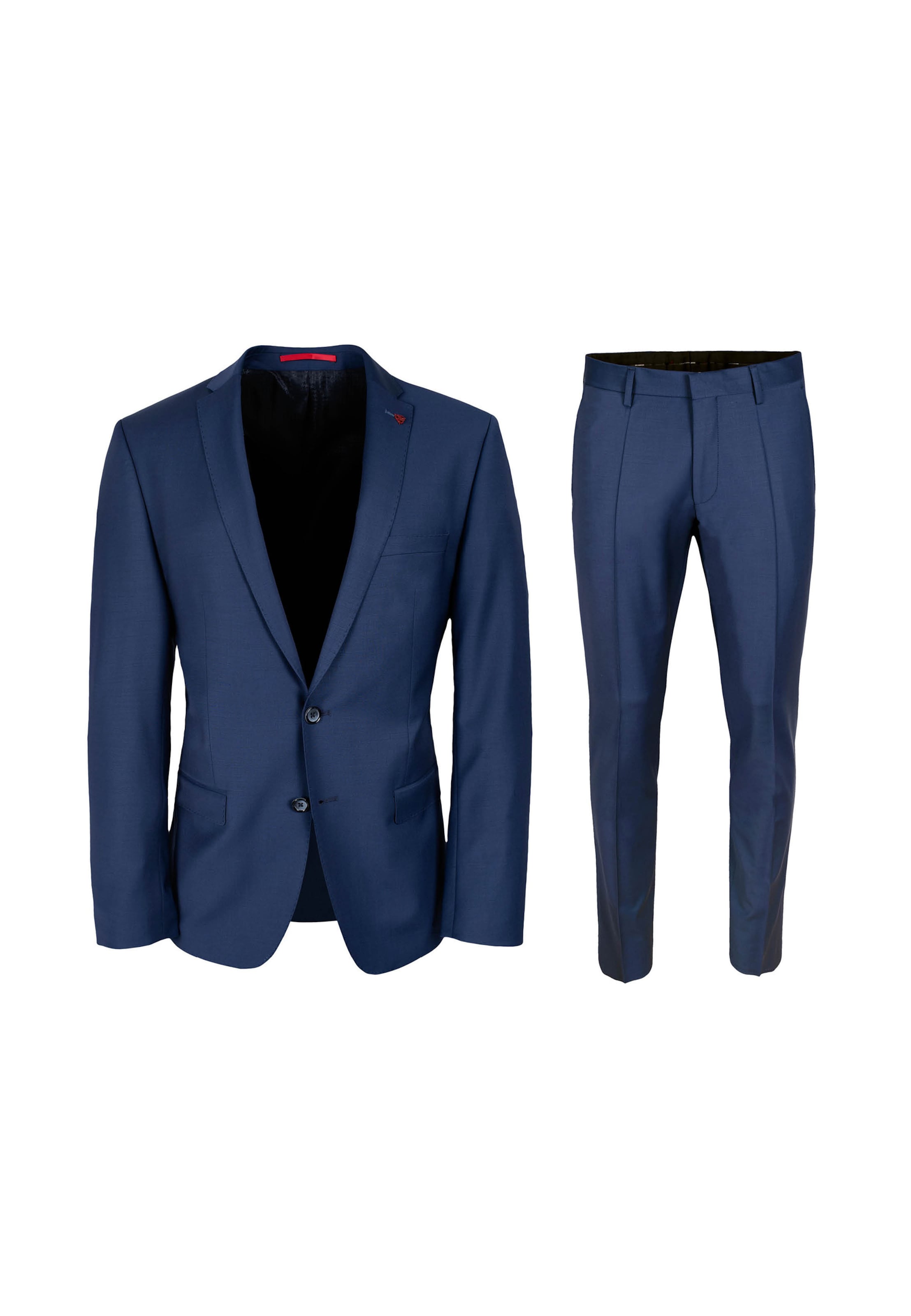 ROY ROBSON Slimfit Hosenanzug in Blau: Vorderseite