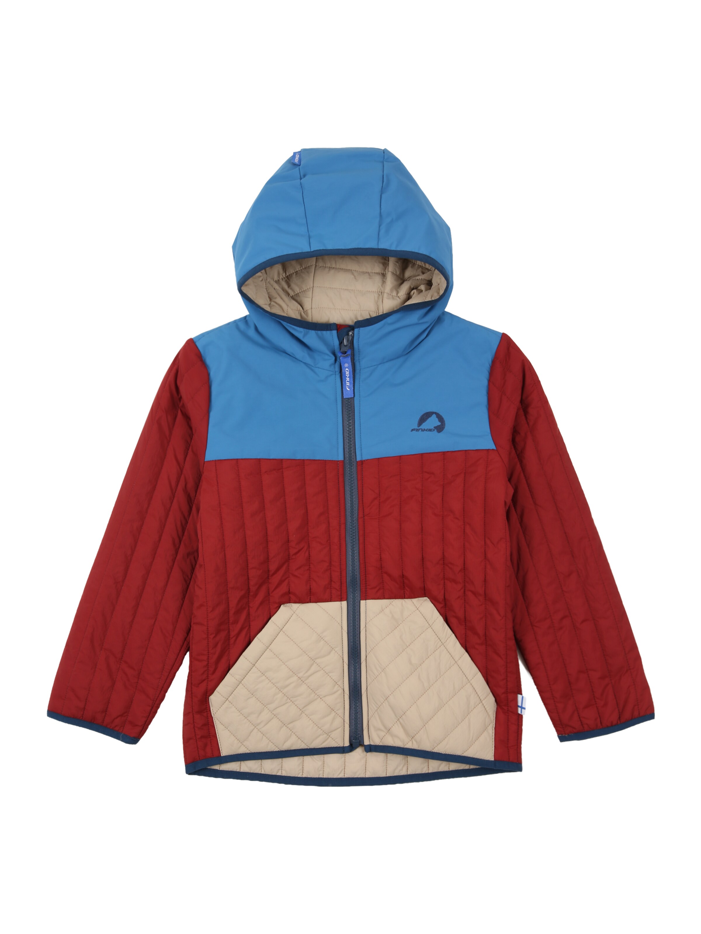 FINKID Övergångsjacka 'TONTTU AIR' i blå: framsida