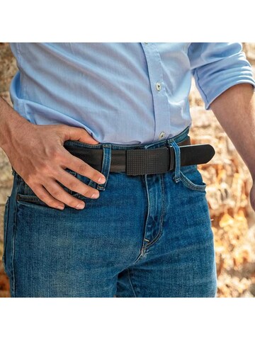 Trusador Belt 'Ferrara' in Black: front