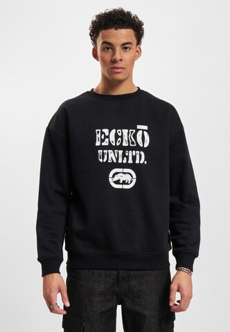 Ecko Unlimited Sweatshirt in Schwarz: Vorderseite