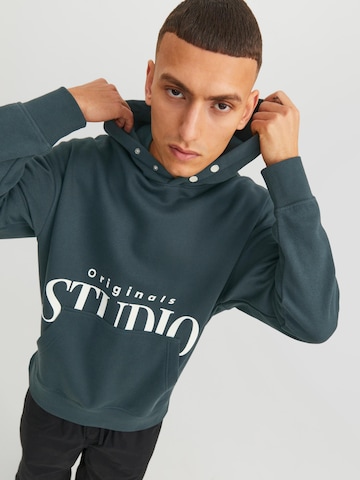 JACK & JONES Sweatshirt 'Vesterbro' i blå