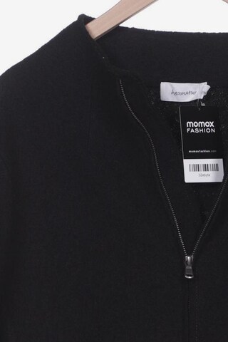 hessnatur Jacket & Coat in L-XL in Black