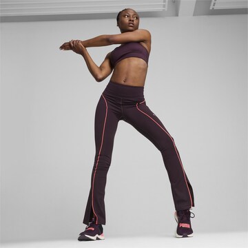 PUMA Flared Sports trousers 'CLOUDSPUN' in Purple