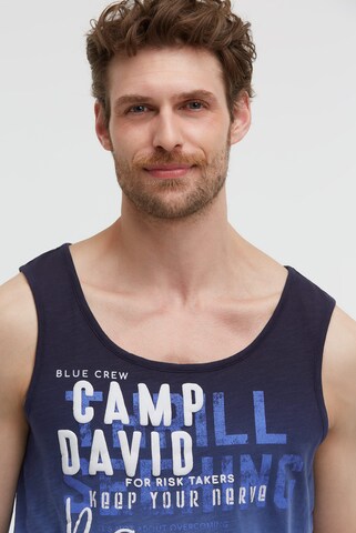 CAMP DAVID Shirt in Blue