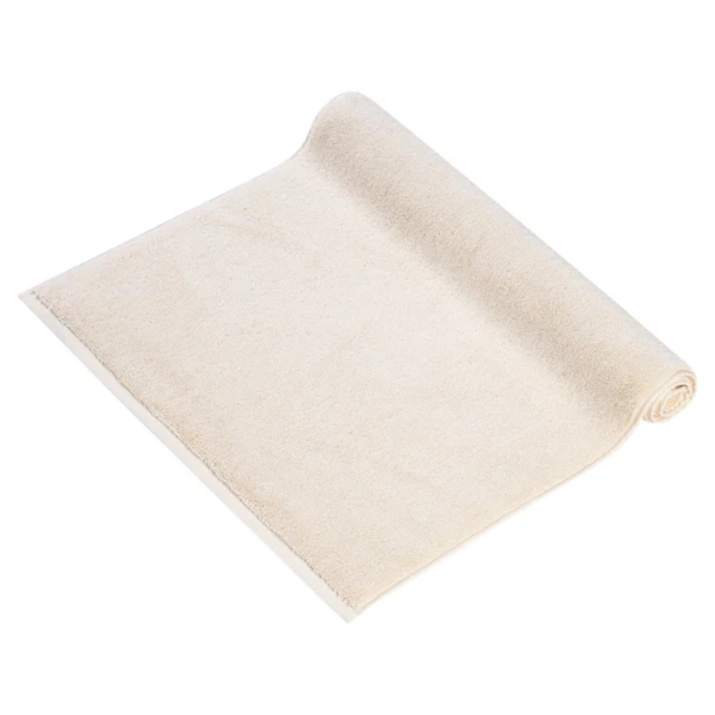 Tapis de bain 'Pura' Herzbach home en beige : devant