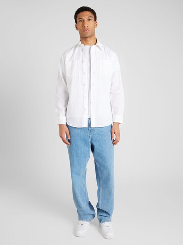 ESPRIT Regular fit Button Up Shirt in White