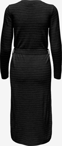ONLY Úpletové šaty 'Cata' – černá