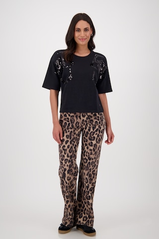 monari Shirt in Schwarz: Vorderseite