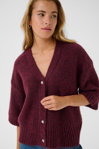 Kaffe Gebreid vest in Rood