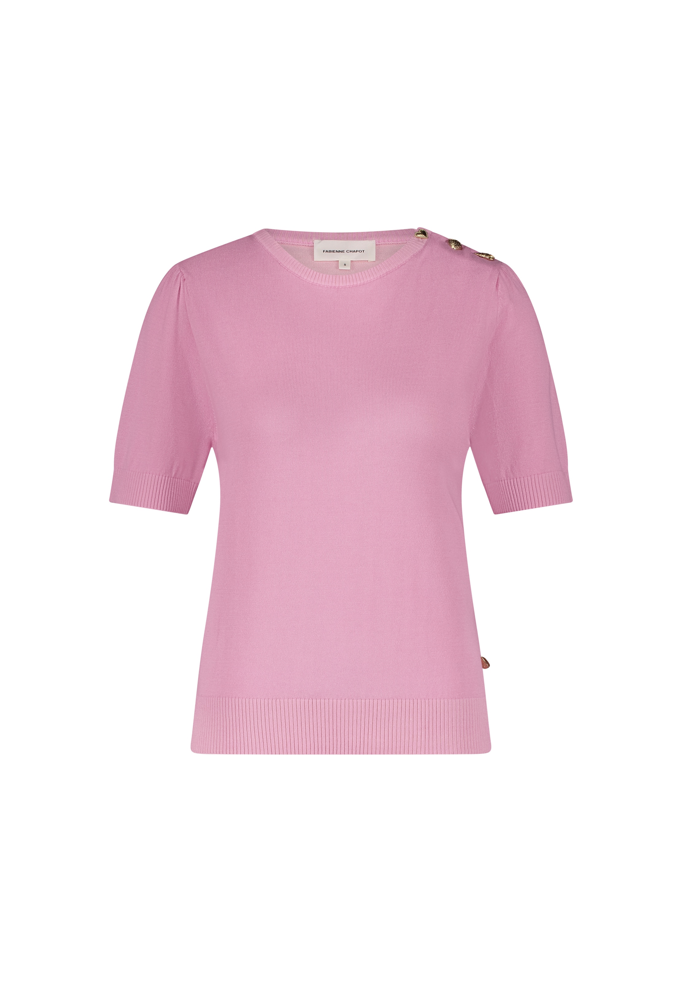 Pull-over Fabienne Chapot en rose : devant