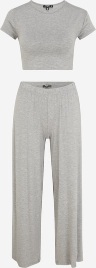 Missguided (Petite) Pyjama en gris, Vue avec produit