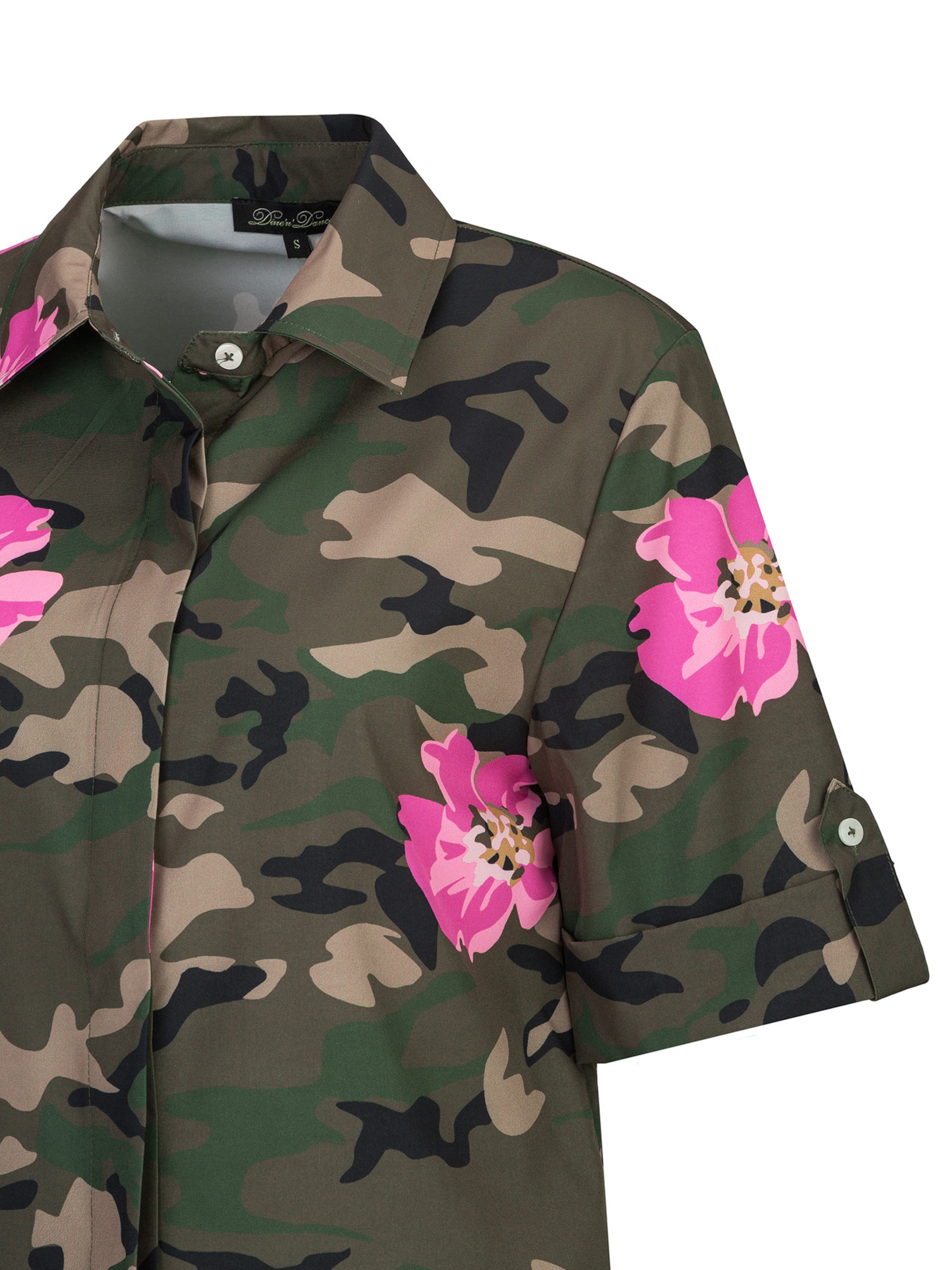 Chemisier 'Yvette' Dine'n'Dance en vert