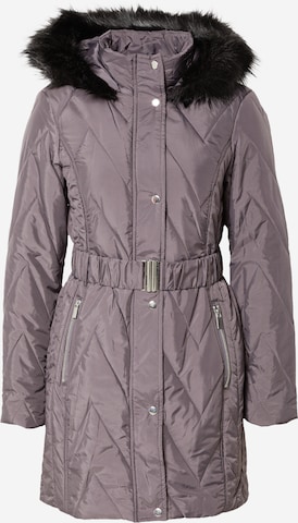 Dorothy Perkins Wintermantel in Grijs: voorkant