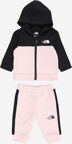 THE NORTH FACE Træningsdragt 'SLACKER' i pink: forside