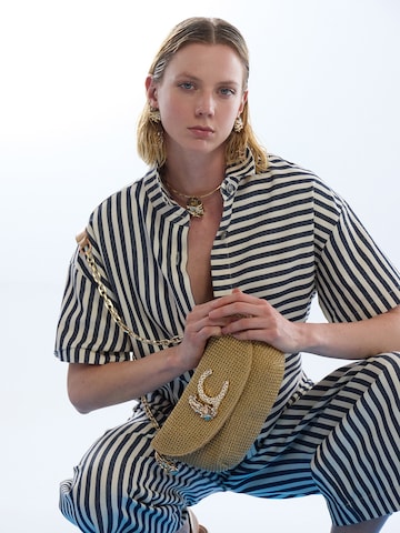 Lola Casademunt Torba na ramię w kolorze złoty