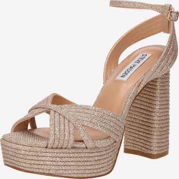 STEVE MADDEN Sandalen met riem 'LAUREL' in Goud: voorkant