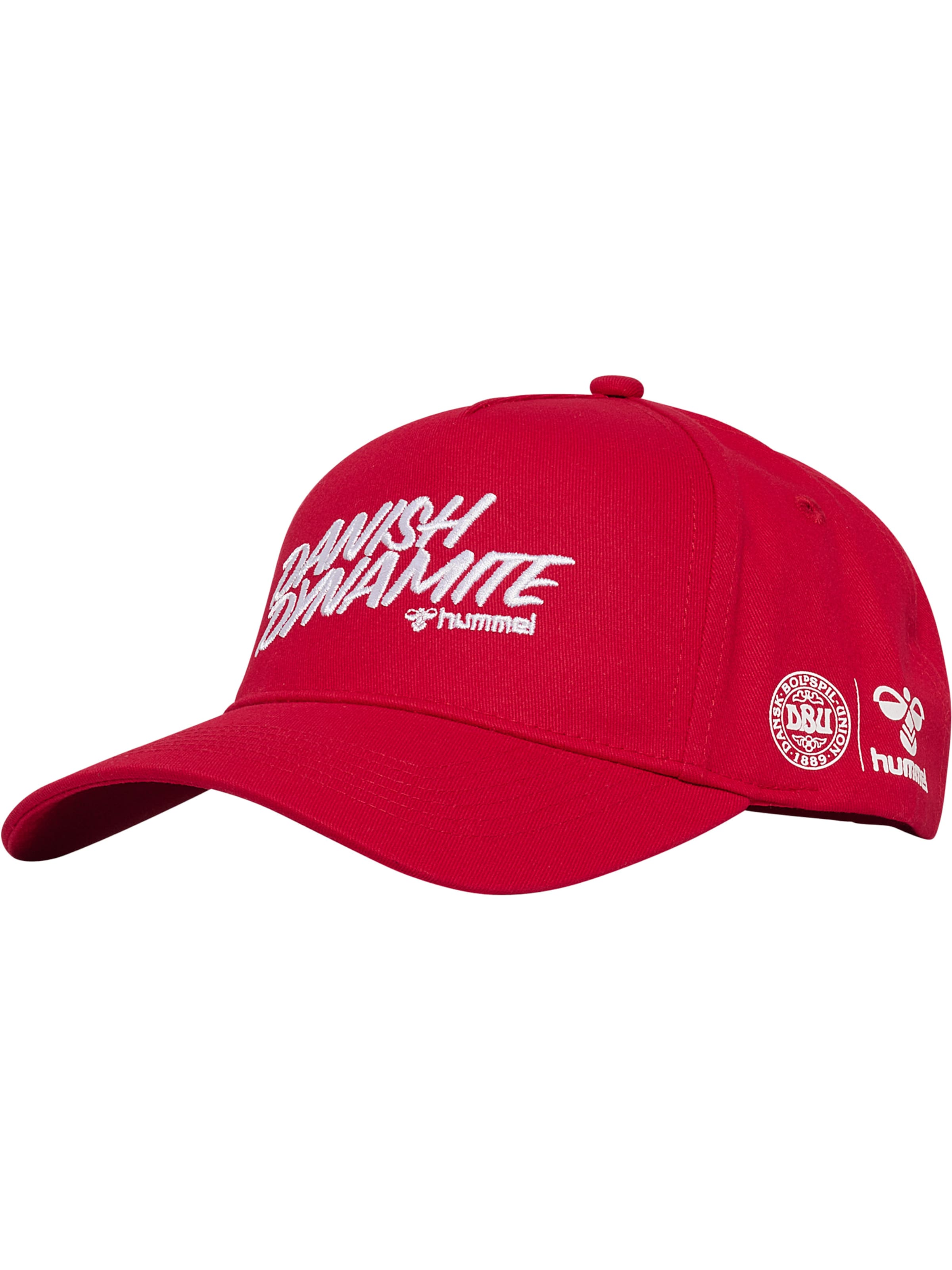 Hummel Cap 'DBU 26 Fan Dynamite' in Red: front