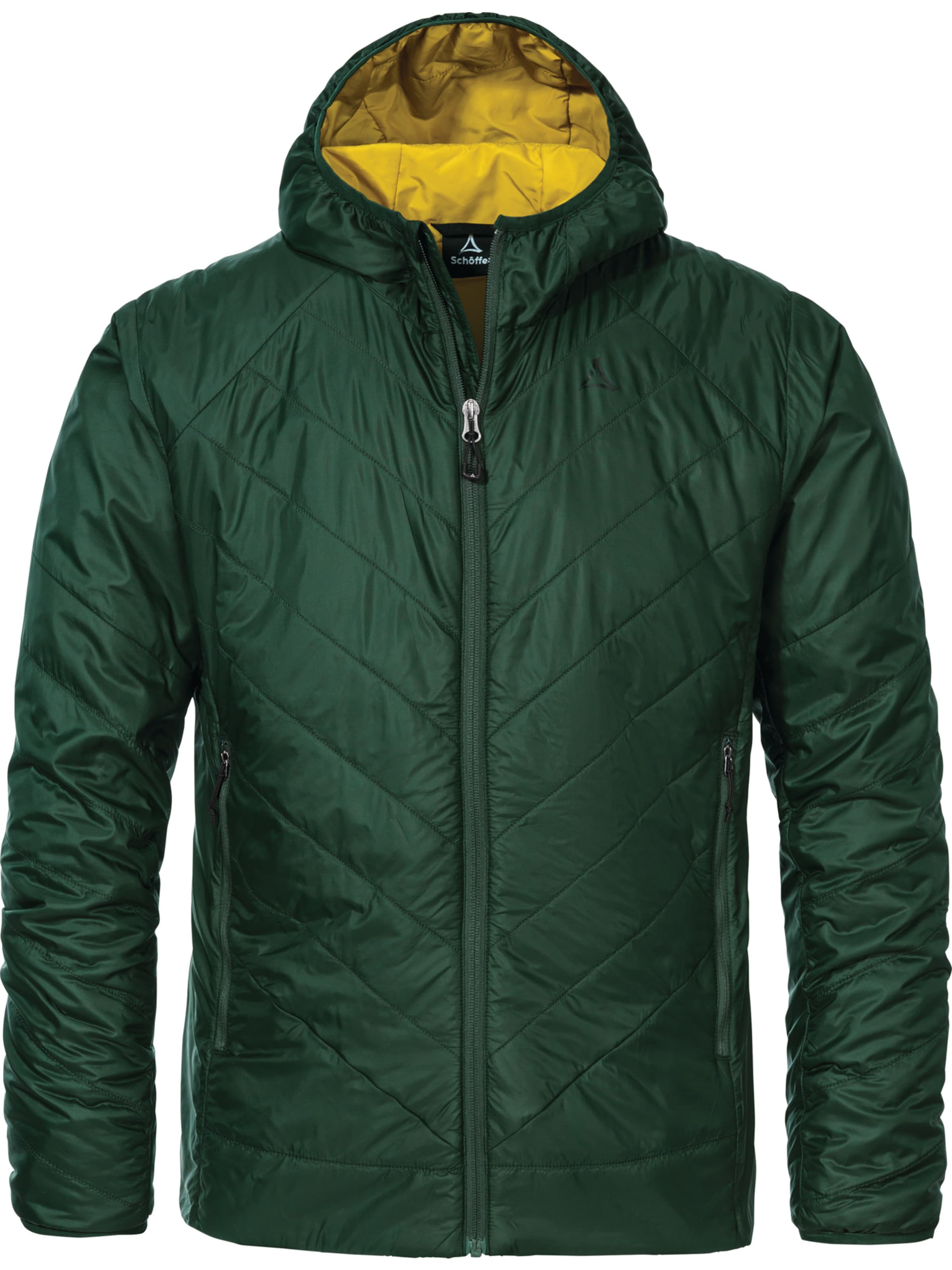 Schöffel Veste outdoor 'Cascata' en vert foncé, Vue avec produit